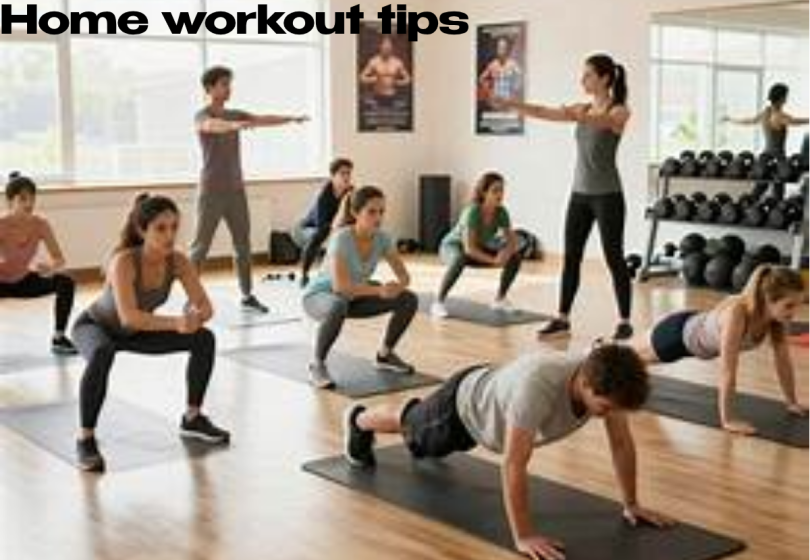 Home workout tips