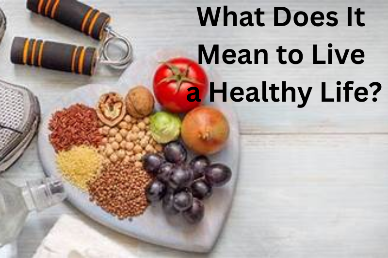 What Does It Mean to Live a Healthy Life